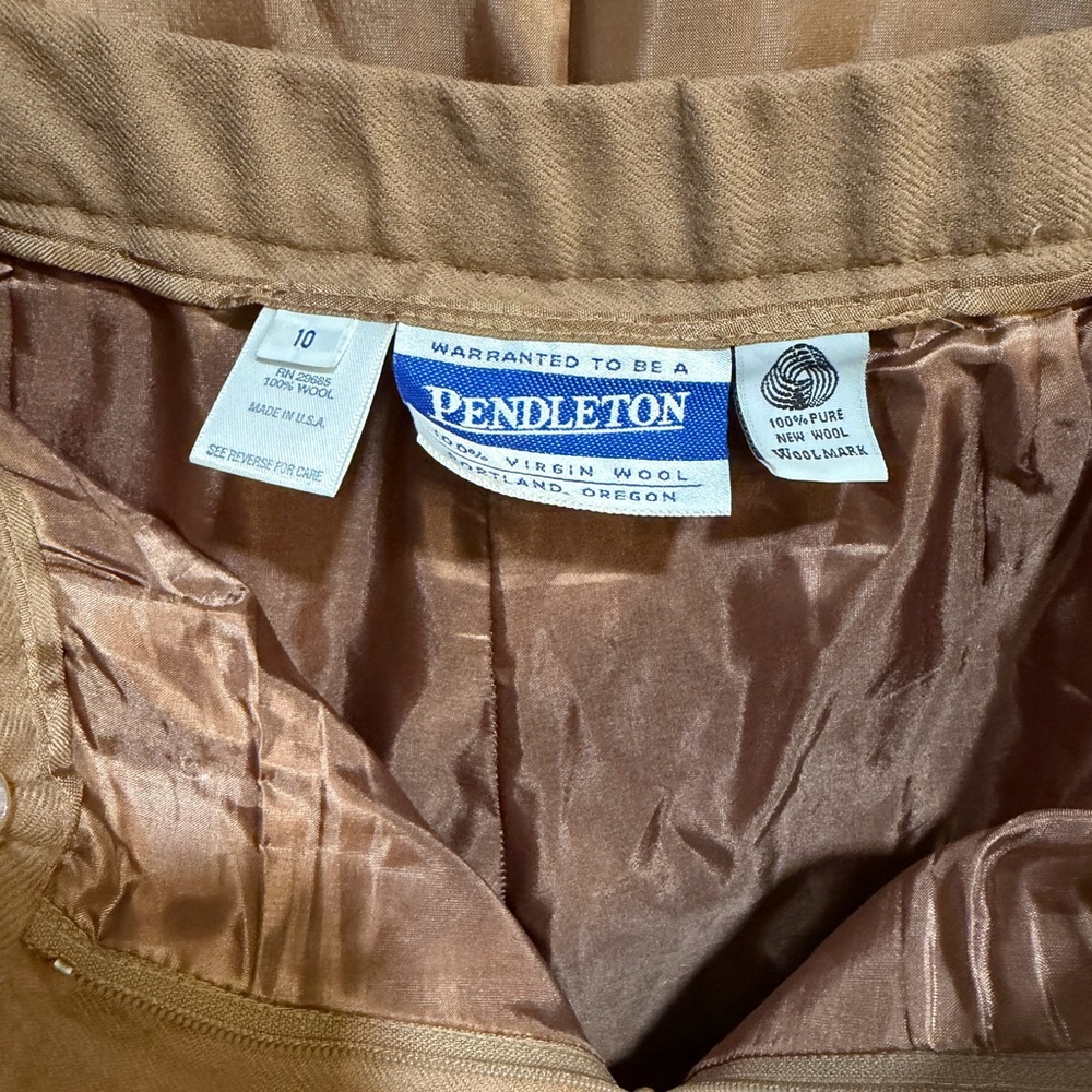 Pendleton Men's Camel-Tone Single-Button Suit Jac… - image 6